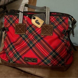 Dooney & Bourke Red Plaid Handbag